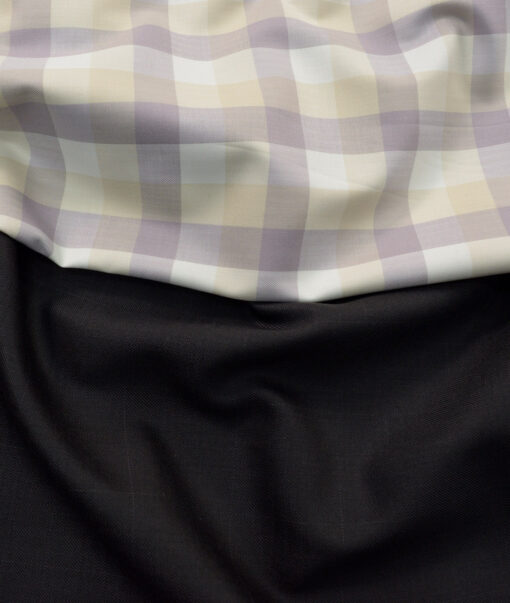 Combo of Raymond Poly Wool Pant & Arvind Giza Cotton Shirt Fabric - Image 3