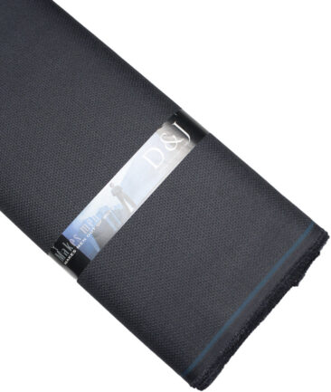 Don & Julio  Structured Terry Rayon Unstitched Suiting Fabric (Charcoal Grey)