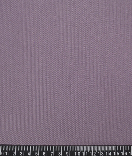 Don & Julio  Structured Terry Rayon Unstitched Suiting Fabric (Mauve)