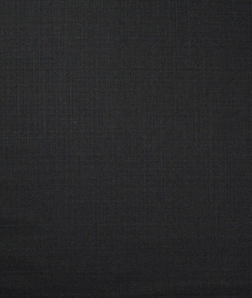 Don & Julio  Self Design Terry Rayon Unstitched Suiting Fabric (Greyish Black)
