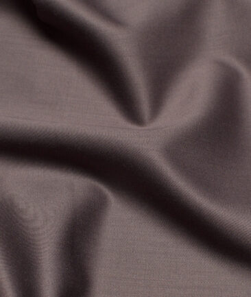 Italian Channel  Solids Terry Rayon Unstitched Suiting Fabric (Pine Cone Brown)