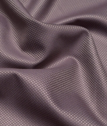 Italian Channel  Structured Terry Rayon Unstitched Suiting Fabric (Mauve)