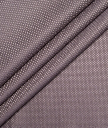 Italian Channel  Structured Terry Rayon Unstitched Suiting Fabric (Mauve)