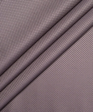 Italian Channel  Structured Terry Rayon Unstitched Suiting Fabric (Mauve)