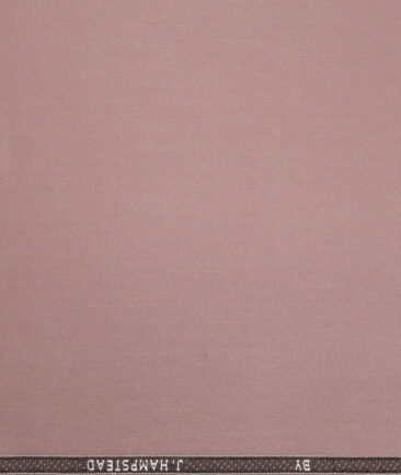 J.hampstead  Solids Terry Rayon Unstitched Suiting Fabric (Light Mauve)