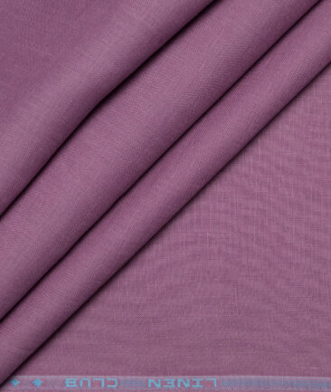 Linen Club 60 LEA European Linen Solids Shirting Fabric (Bouquet Purple)