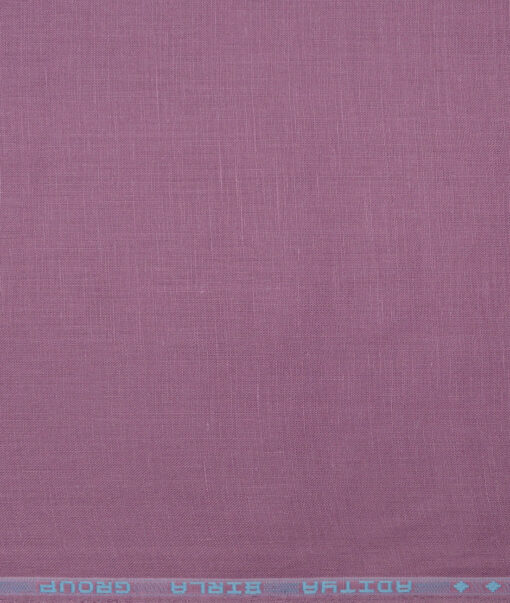 Linen Club 60 LEA European Linen Solids Shirting Fabric (Bouquet Purple)