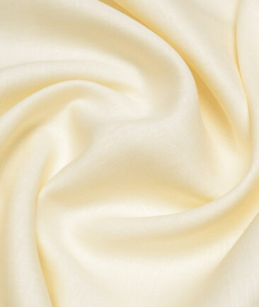 Burgoyne 60 LEA Irish Linen Solids Shirting Fabric (Cream)