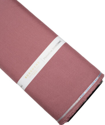 Burgoyne 60 LEA Irish Linen Solids Shirting Fabric (Dusty Rose Pink)