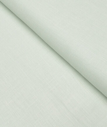 Burgoyne 60 LEA Irish Linen Solids Shirting Fabric (Light Tea Green)