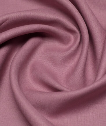 Burgoyne 60 LEA Irish Linen Solids Shirting Fabric (Muted Pink)