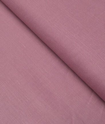 Burgoyne 60 LEA Irish Linen Solids Shirting Fabric (Muted Pink)