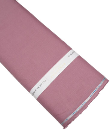 Burgoyne 60 LEA Irish Linen Solids Shirting Fabric (Muted Pink)