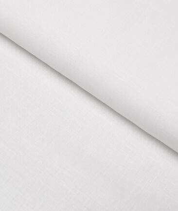 Burgoyne 150 LEA Irish Linen Solids Shirting Fabric (White)