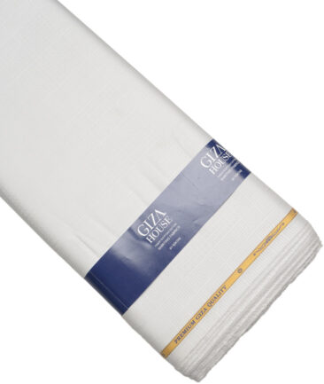 Soktas  Giza Cotton Self Design Shirting Fabric (Light Grey )