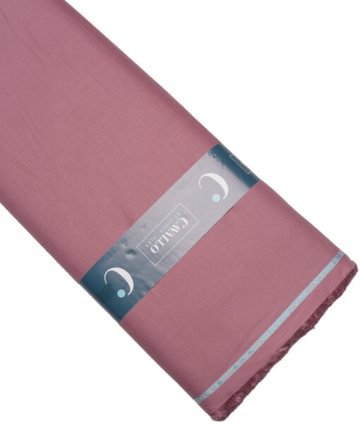 Cavallo by Linen Club  Cotton Linen Solids Shirting Fabric (Dusty Rose Pink)