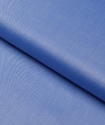 Luthai  Supima Cotton Solids Shirting Fabric (Cornflower Blue)