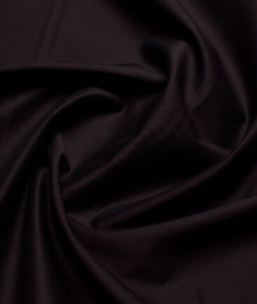 Luthai  Supima Cotton Solids Shirting Fabric (Dark Chocolate Brown)