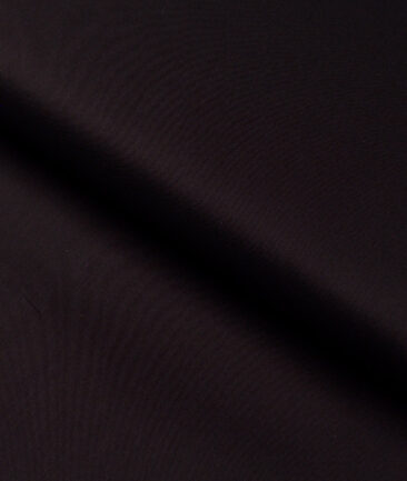 Luthai  Supima Cotton Solids Shirting Fabric (Dark Chocolate Brown)