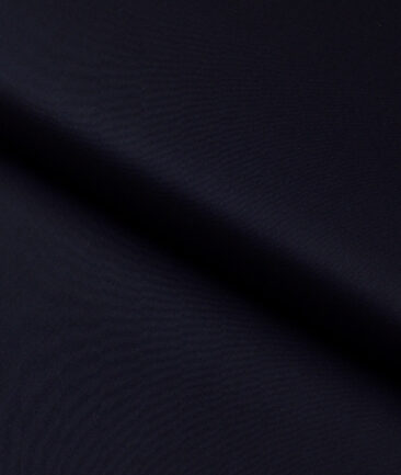 Luthai  Supima Cotton Solids Shirting Fabric (Navy Blue)