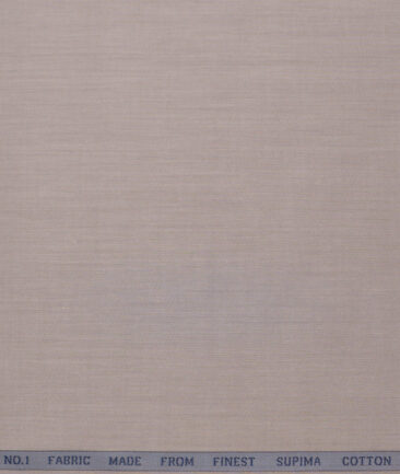Luthai  Supima Cotton Solids Shirting Fabric (Rose Gold)