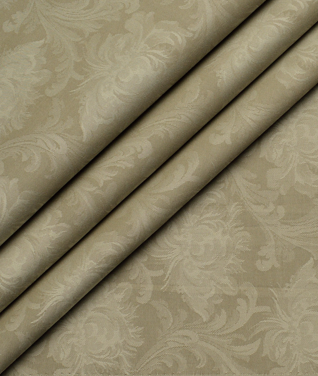 Luthai Supima Cotton Self Design Shirting Fabric (Pale Olive Green) Luthai Supima Cotton Self Design Shirting Fabric (Pale Olive Green)