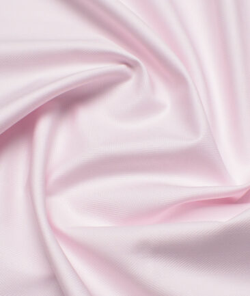 Reid & Taylor  Giza Cotton Striped Shirting Fabric (Pink)