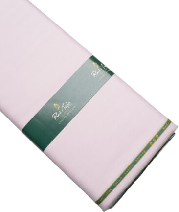 Reid & Taylor  Giza Cotton Striped Shirting Fabric (Pink)