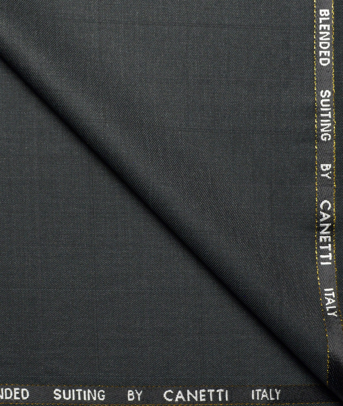 Canetti Italy Super 100's Checks 20% Merino Wool Suiting Fabric (Dark Pine Green) Canetti Italy Super 100's Checks 20% Merino Wool Suiting Fabric (Dark Pine Green)