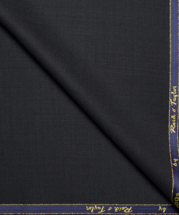Reid & Taylor Super 100's Solids 40% Merino Wool Suiting Fabric (Dark Charcoal Grey)