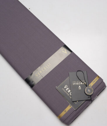 Vercelli Italy Super 130's Structured 70% Merino Wool Suiting Fabric (Bouquet Purple)