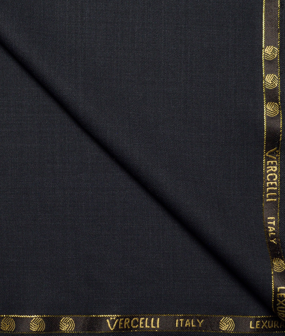 Vercelli Italy Super 160's Solids 50% Merino Wool Suiting Fabric (Dark Charcoal Grey) Vercelli Italy Super 160's Solids 50% Merino Wool Suiting Fabric (Dark Charcoal Grey)