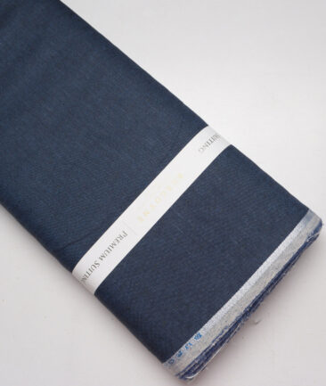 Burgoyne 25 LEA Structured 100% Linen Suiting Fabric (Dark Royal Blue) - Image 6