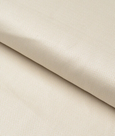 J.Hampstead  Giza Cotton Structured Shirting Fabric (Beige)