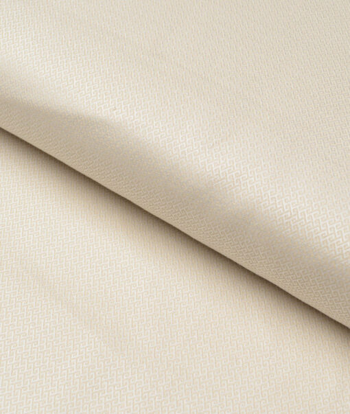 J.Hampstead  Giza Cotton Structured Shirting Fabric (Beige)