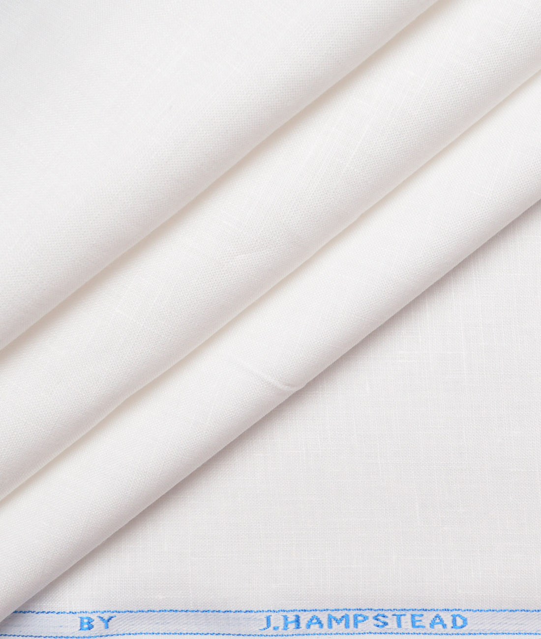 J.Hampstead 60 LEA European Linen Solids Shirting Fabric (White) J.Hampstead 60 LEA European Linen Solids Shirting Fabric (White)