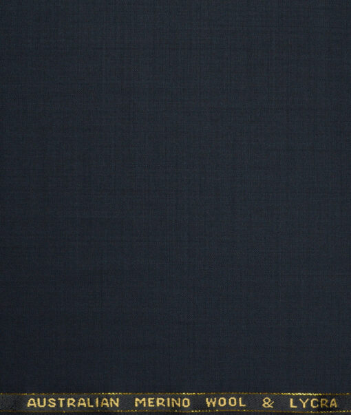 Vercelli Italy Super 120's Solids 50% Merino Wool Suiting Fabric (Deep Sea Green)