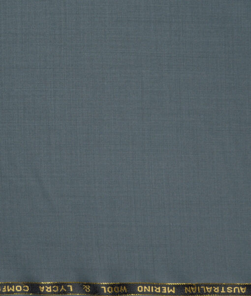 Vercelli Italy Super 120's Solids 50% Merino Wool Suiting Fabric (Turquoise Green)