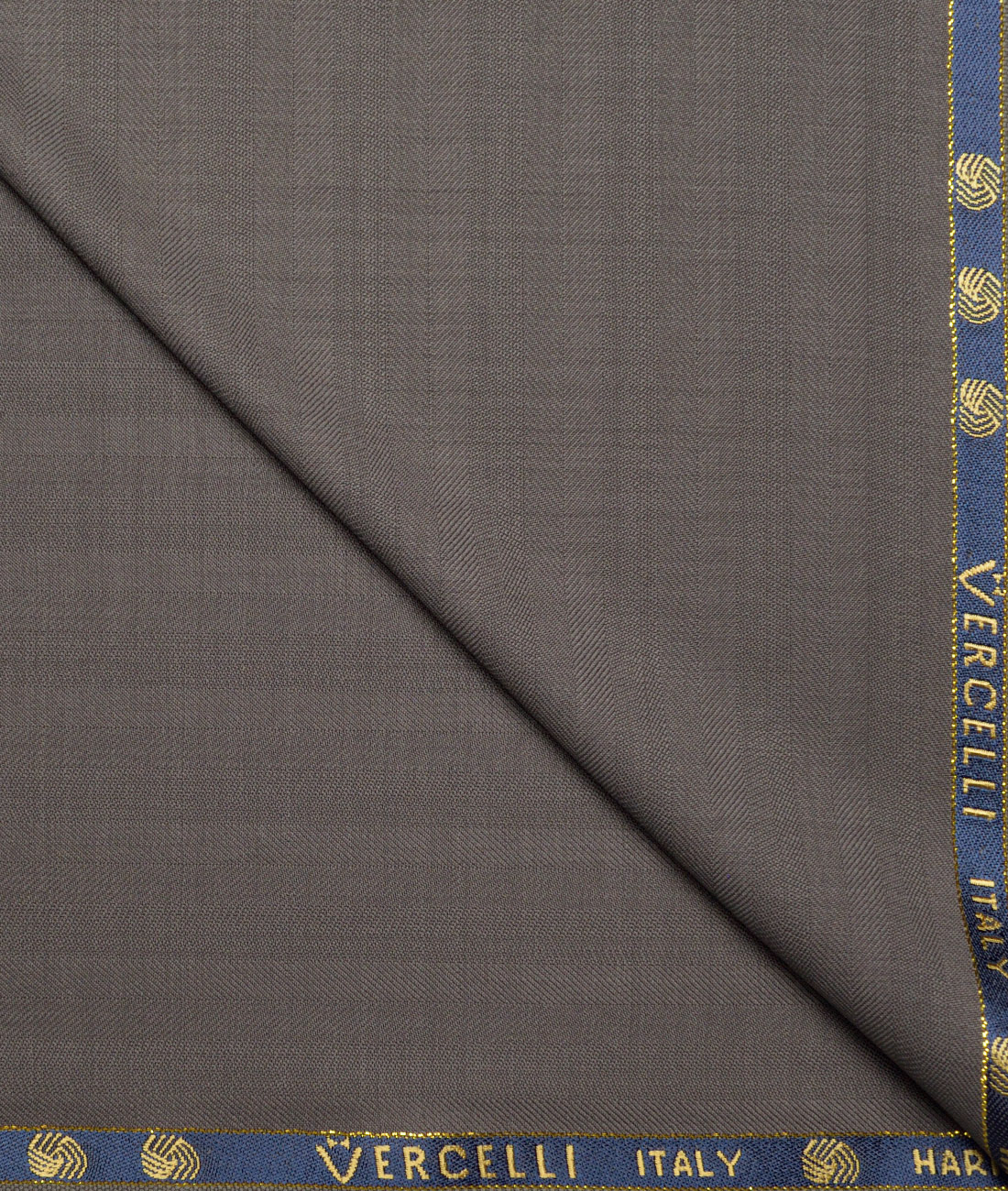 Vercelli Italy Super 130's Striped 70% Merino Wool Suiting Fabric (Soyabean Brown) Vercelli Italy Super 130's Striped 70% Merino Wool Suiting Fabric (Soyabean Brown)