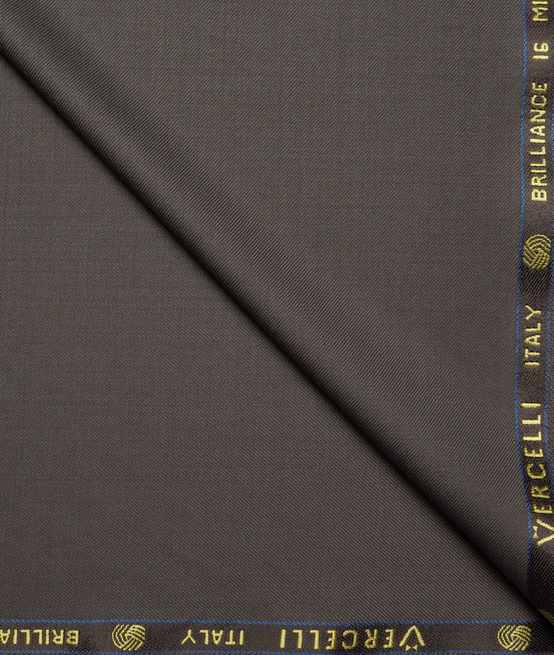 Vercelli Italy Super 150's Solids 70% Merino Wool Suiting Fabric (Medium Brown) Vercelli Italy Super 150's Solids 70% Merino Wool Suiting Fabric (Medium Brown)