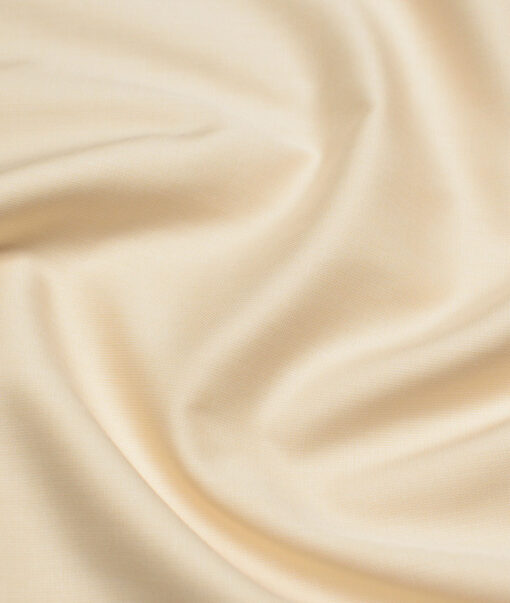 Tresca by Arvind  Superfine Cotton Structured Shirting Fabric (Beige) - Image 2