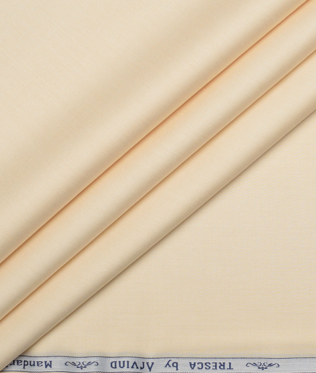 Tresca by Arvind Superfine Cotton Structured Shirting Fabric (Beige) - Image 1