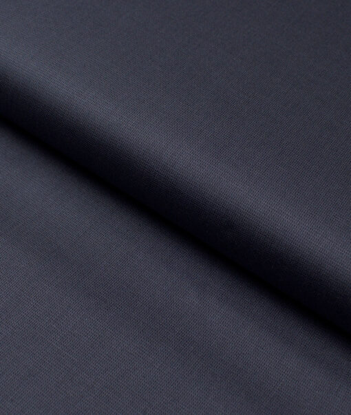 Tresca by Arvind  Giza Cotton Structured Shirting Fabric (Dark Grey) - Image 5