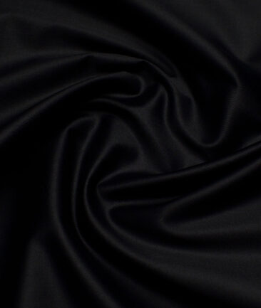 Premier Mills  Giza Cotton Solids Shirting Fabric (Black)