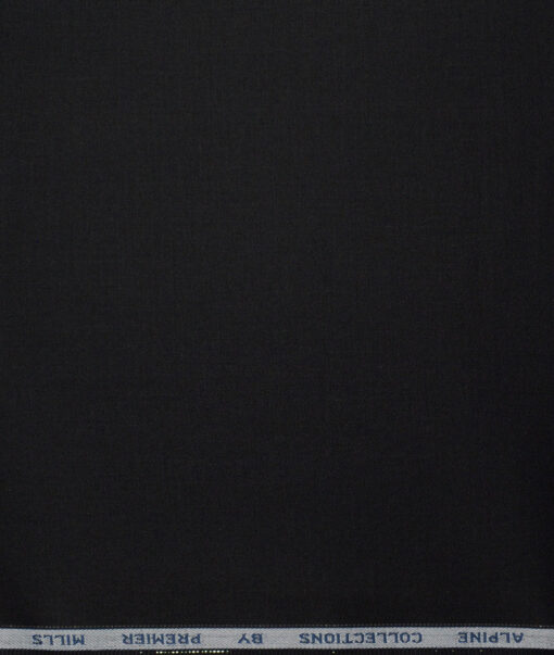 Premier Mills  Giza Cotton Solids Shirting Fabric (Black)
