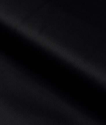 Premier Mills  Giza Cotton Solids Shirting Fabric (Black)