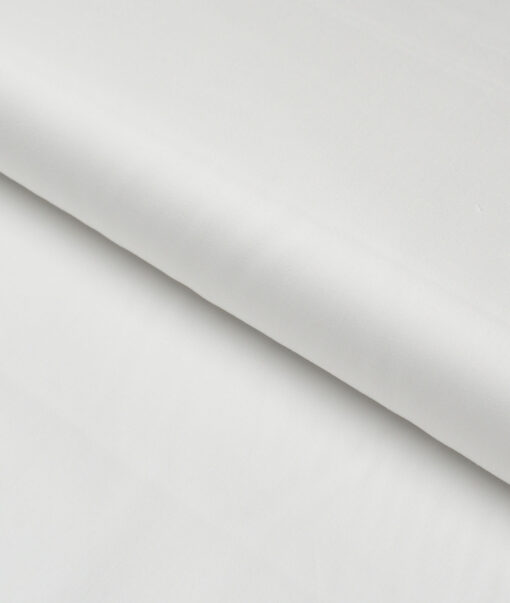 Premier Mills  Bamboo Cotton Solids Shirting Fabric (White)