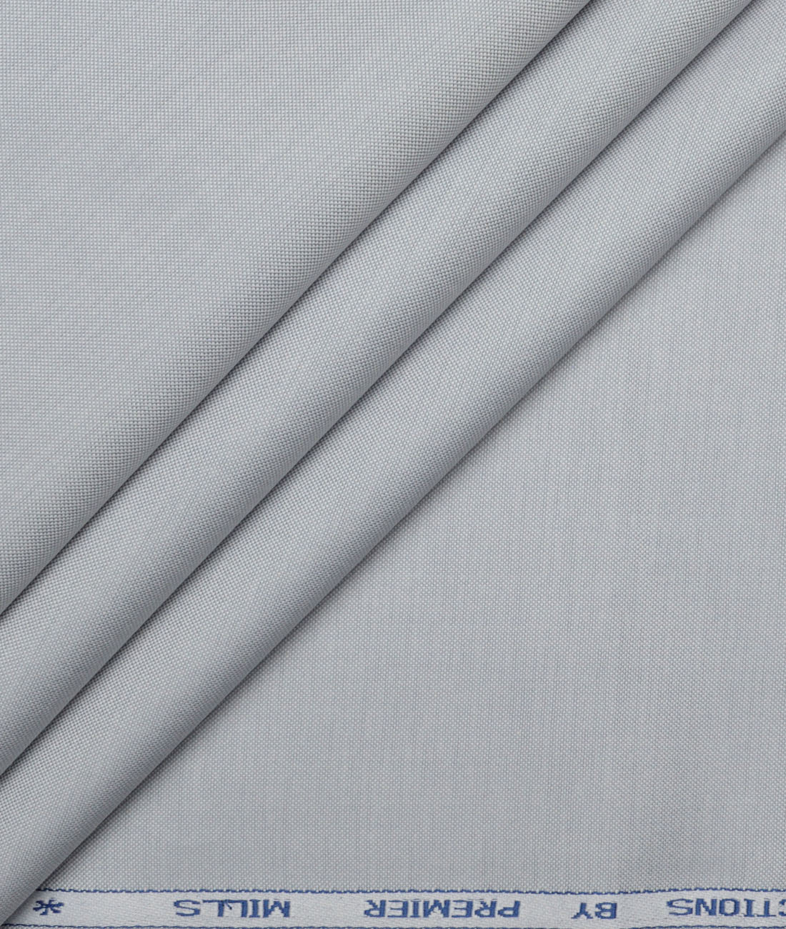 Premier Mills Luxury Cotton Solids Shirting Fabric (Light Grey) Premier Mills Luxury Cotton Solids Shirting Fabric (Light Grey)