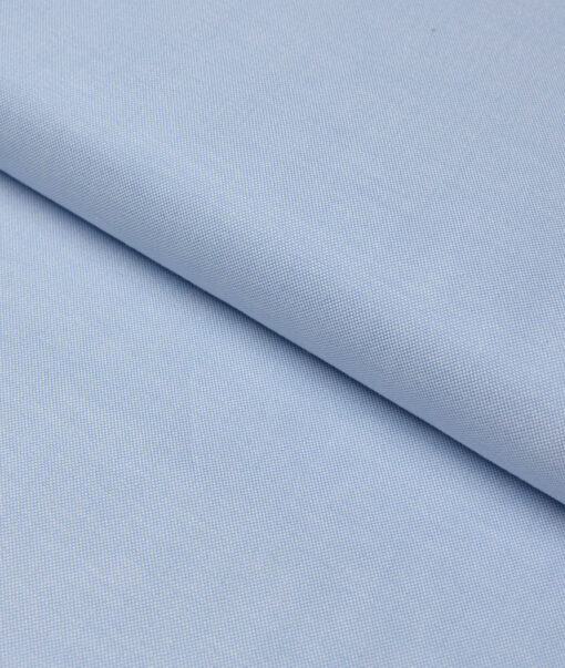 Premier Mills  Luxury Cotton Solids Shirting Fabric (Sky Blue)