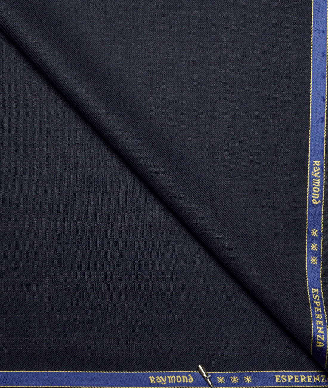 Raymond Checks 20% Merino Wool Suiting Fabric (Dark Navy Blue) Raymond Checks 20% Merino Wool Suiting Fabric (Dark Navy Blue)